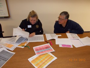 Working on the basketball schedule