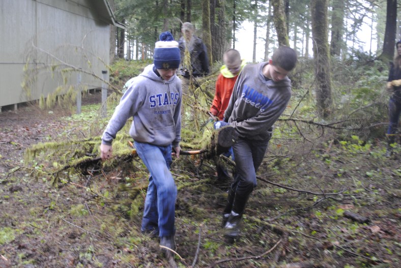 Making great efforts at Camp Howard!