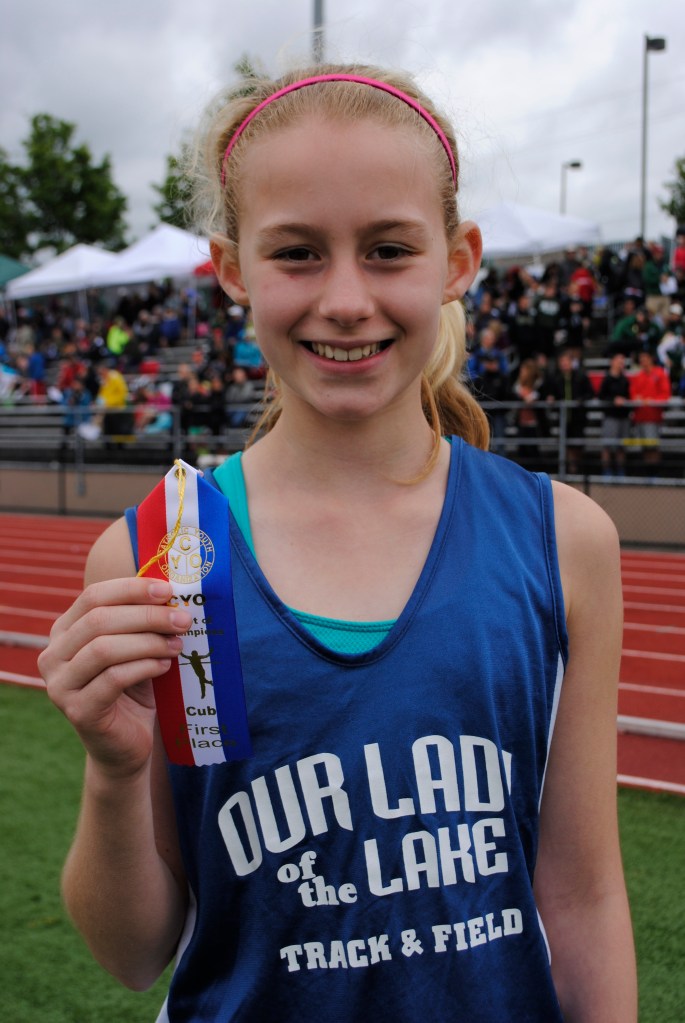 100 Yard Dash Cub Girls Morgan Keudell