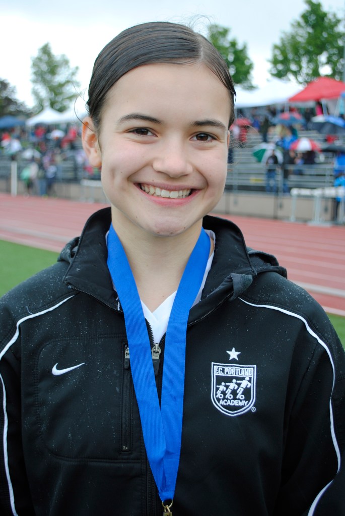 800 Meter Run Cadet girls Chloe Jensen