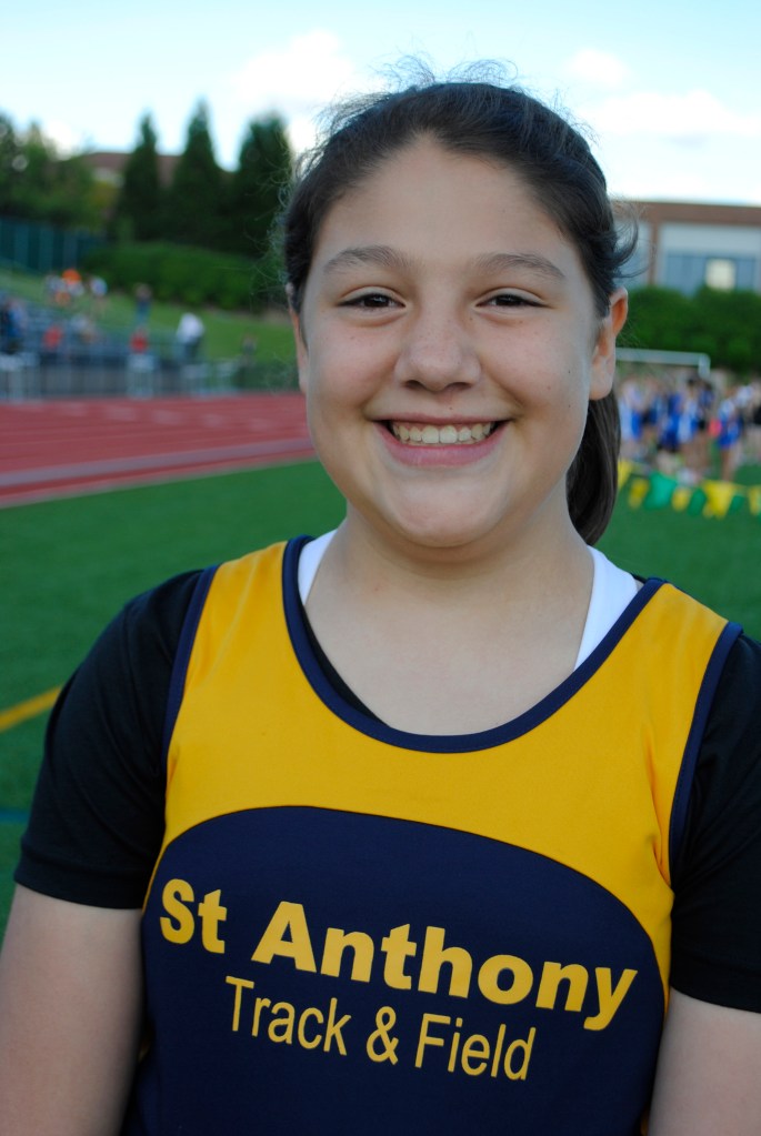 Shot Put Cub girls Carole Ramos