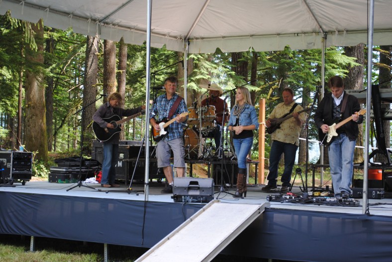 Countrified playing at Camp Howard