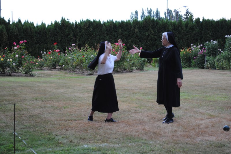 Sr. Theresa Lan and Sr. Anne Vandecovering