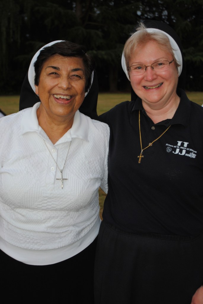 2013 Bocce Ball Champions Sister Juanita and Sister Michael Francine!