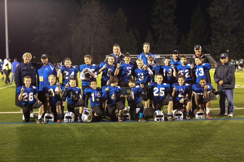 Fifth and Sixth Grade Champions from Region 6 Beaverton Knights from Valley Catholic, St. Cecilia, St. Pius X, Holy Trinity