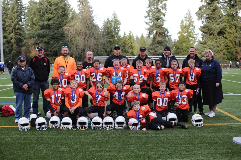 Third and Fourth grade Championship Region 4 Falcons from Clackamas County