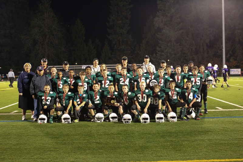 Region 13 Spartans from Holy Cross, Madeleine and Holy Redeemer Schools in North Portland.