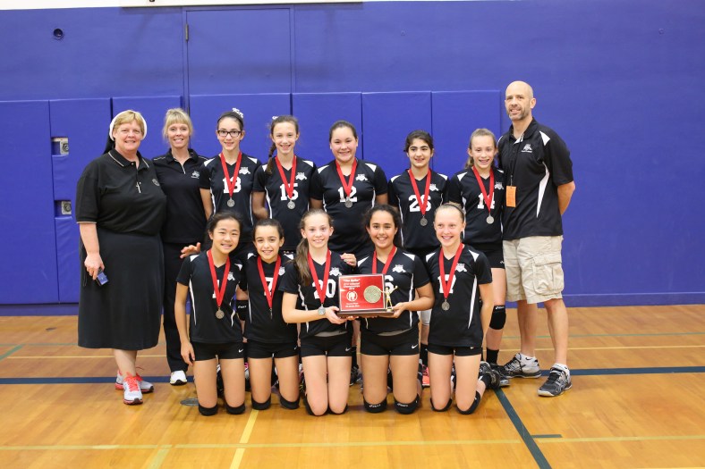 Sixth Grade CYO Volleyball Second Place St. Pius X