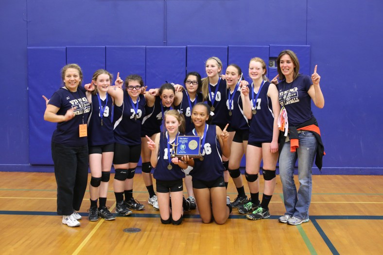 Eighth Grade CYO Volleyball Champions St. Matthews School