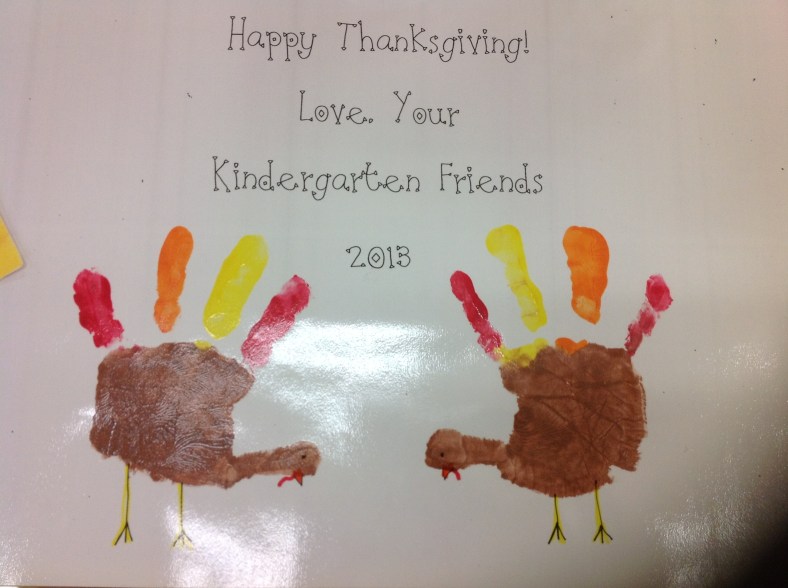 Valley Catholic Kindergarden class provide decorations for the Sisters on holidays!!!