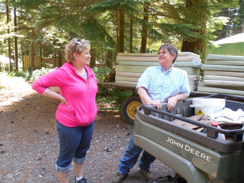 Jenifer Kluthe and Karen von Borstel