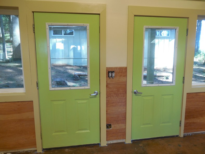 Everything is getting a fresh coat of paint, new wainscoting, lights, etc.