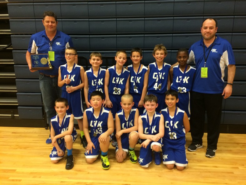 Christ the King Fourth Grade Boys win the 2015 CYO City Basketball Championship at Valley Catholic School