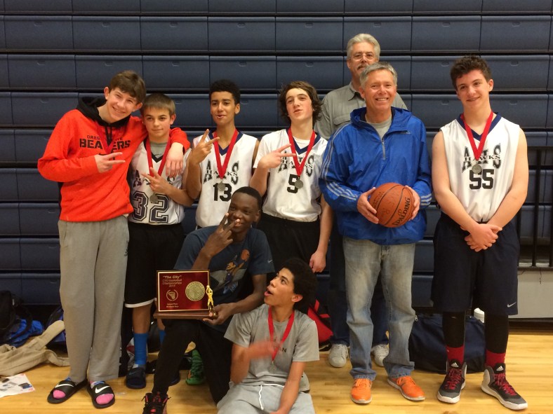 Archbishop Howard wins second place in the CYO 8th Grade Boys City Championship 2015