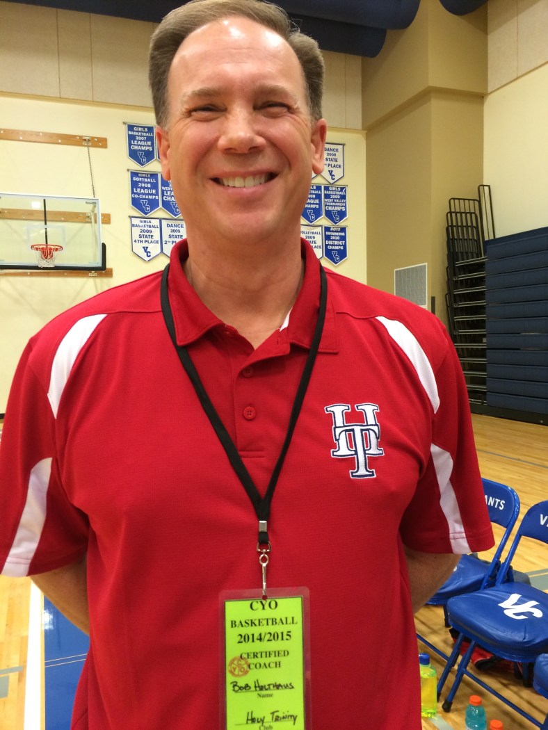 Holy Trinity coach Bob Holthaus