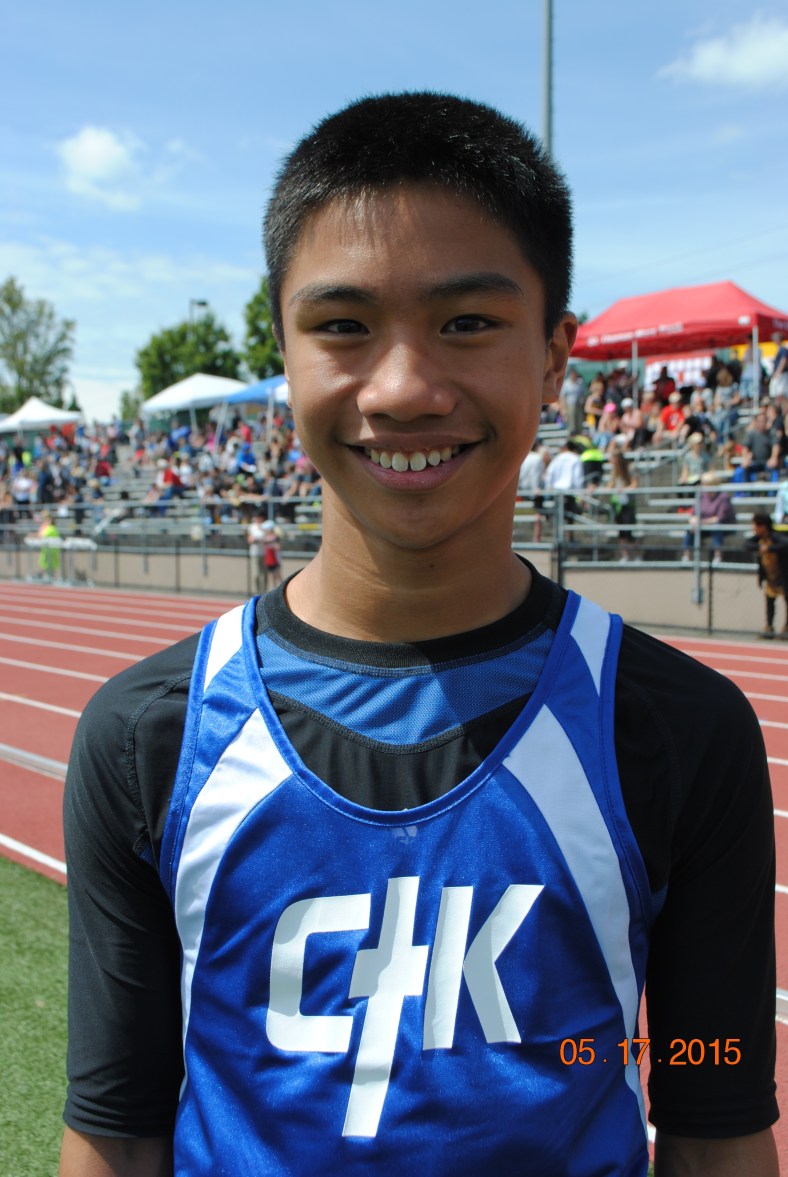 James Menor wins the 2015 Cub Boys Meet of Champions 2015