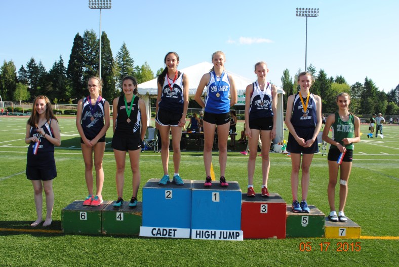 2015 High Jump Winners CYO Meet of Champions Cadet Girls