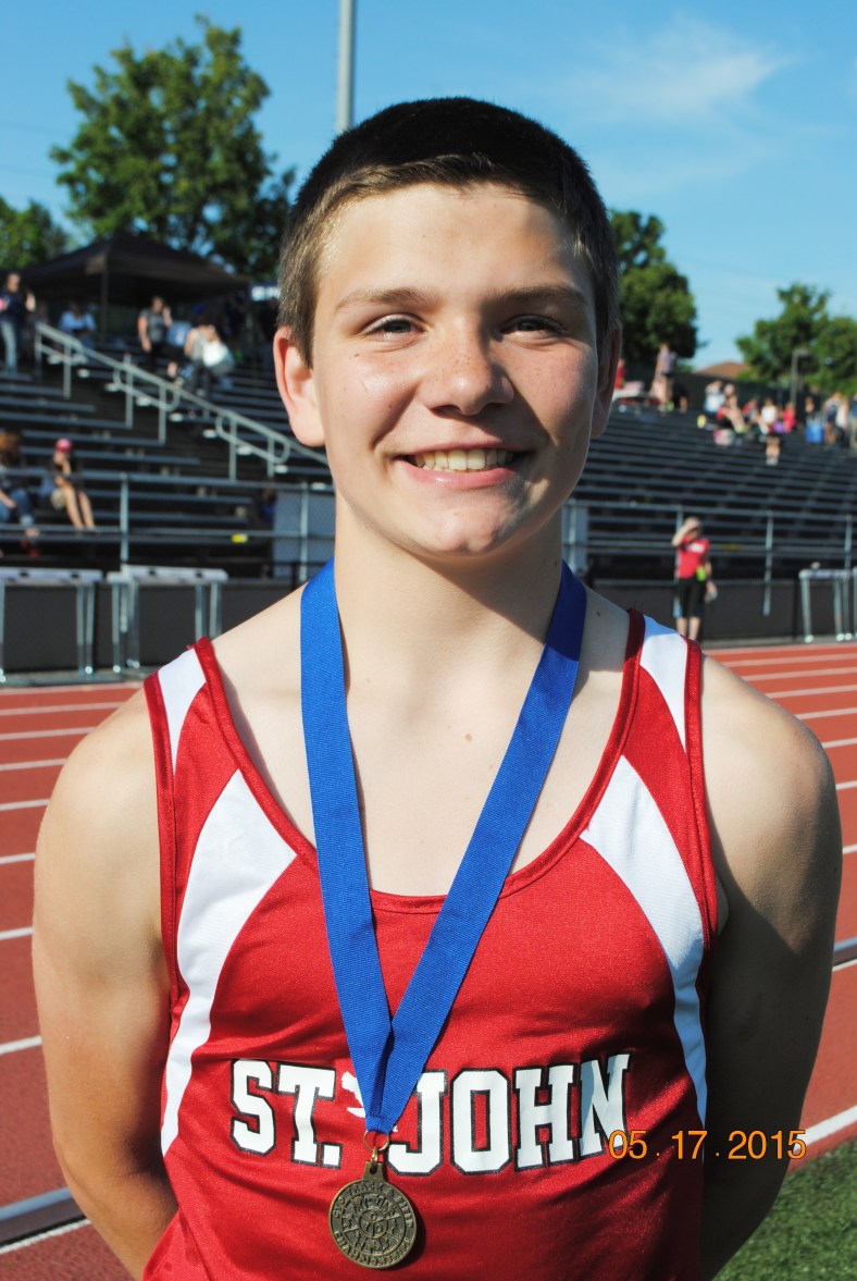 Joe Nizich wins the CYO Meet of Champions Turbo Throw event 2015