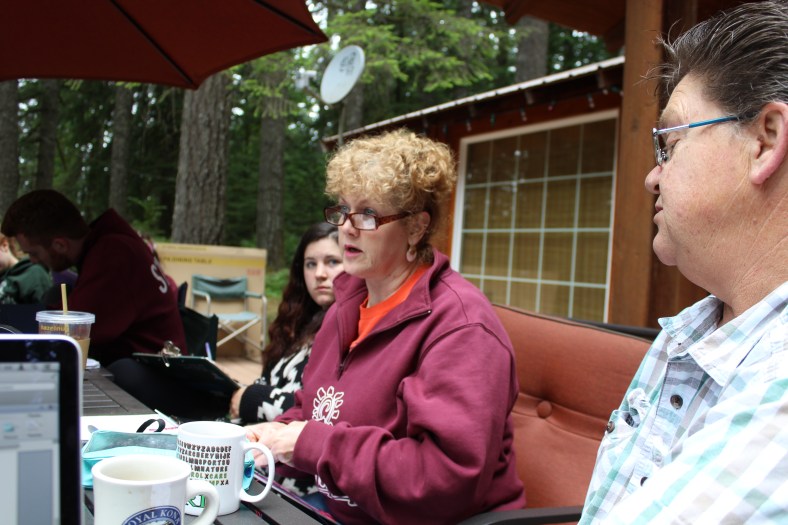 Leila Blakely, Karen von Borstel