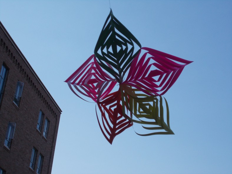 Beautiful decorations were made to celebrate the new area.