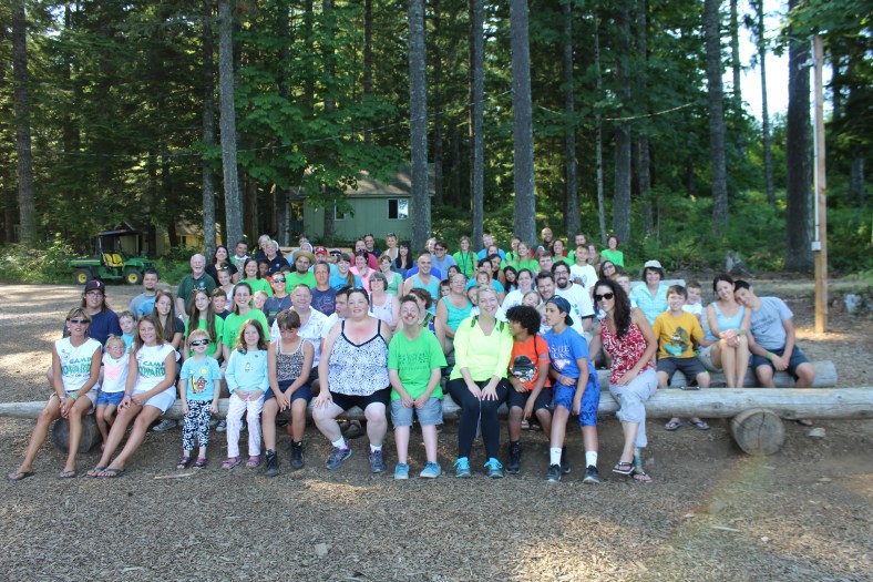 Family Camp Mass 2015 at Camp Howard