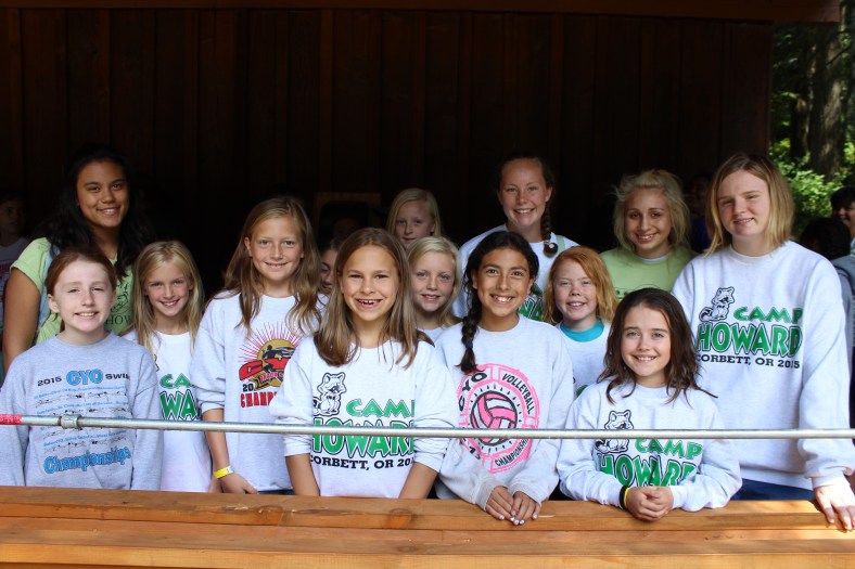 Girls ready for lunch!