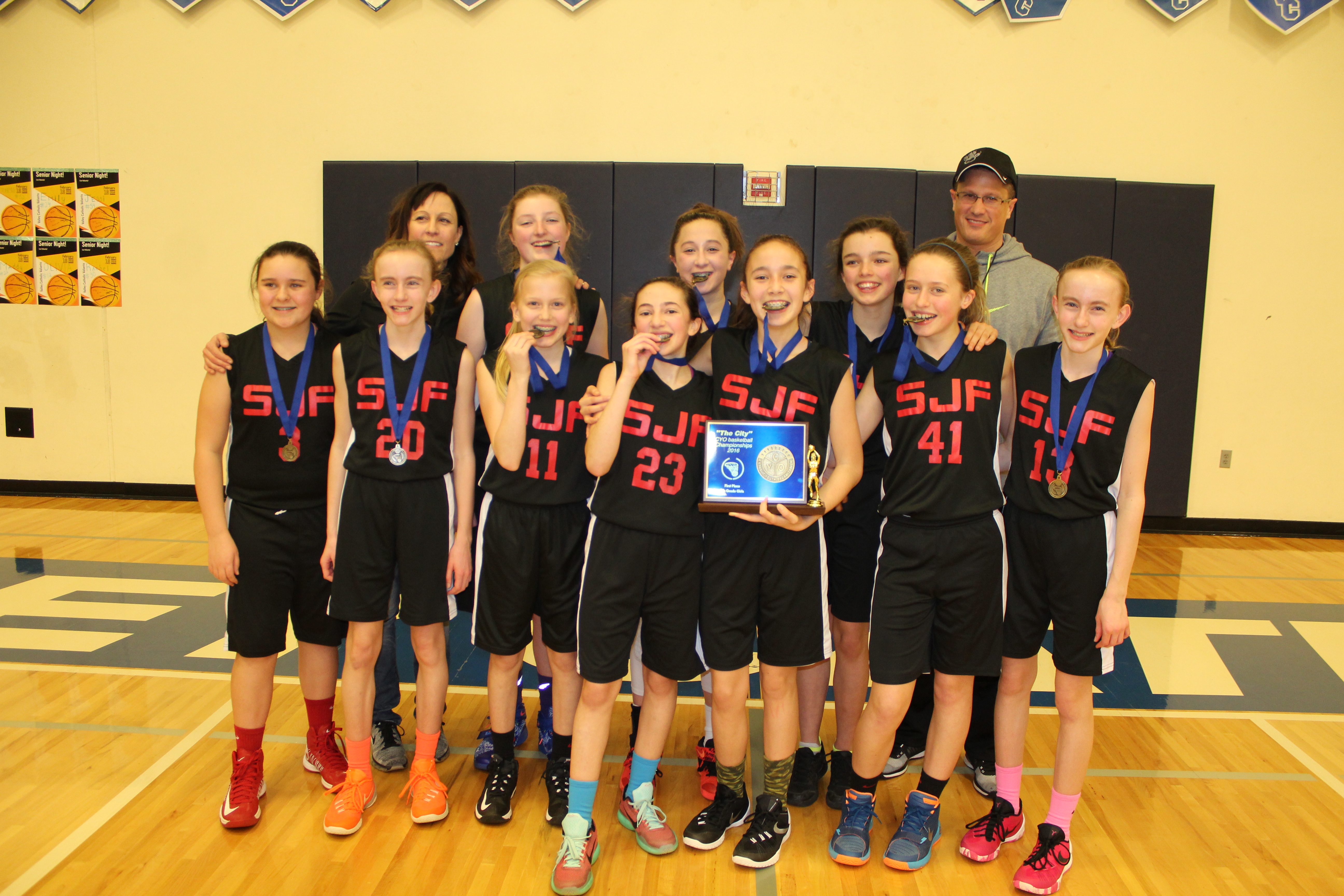 7 Girls City 2016 1st St. John Fisher