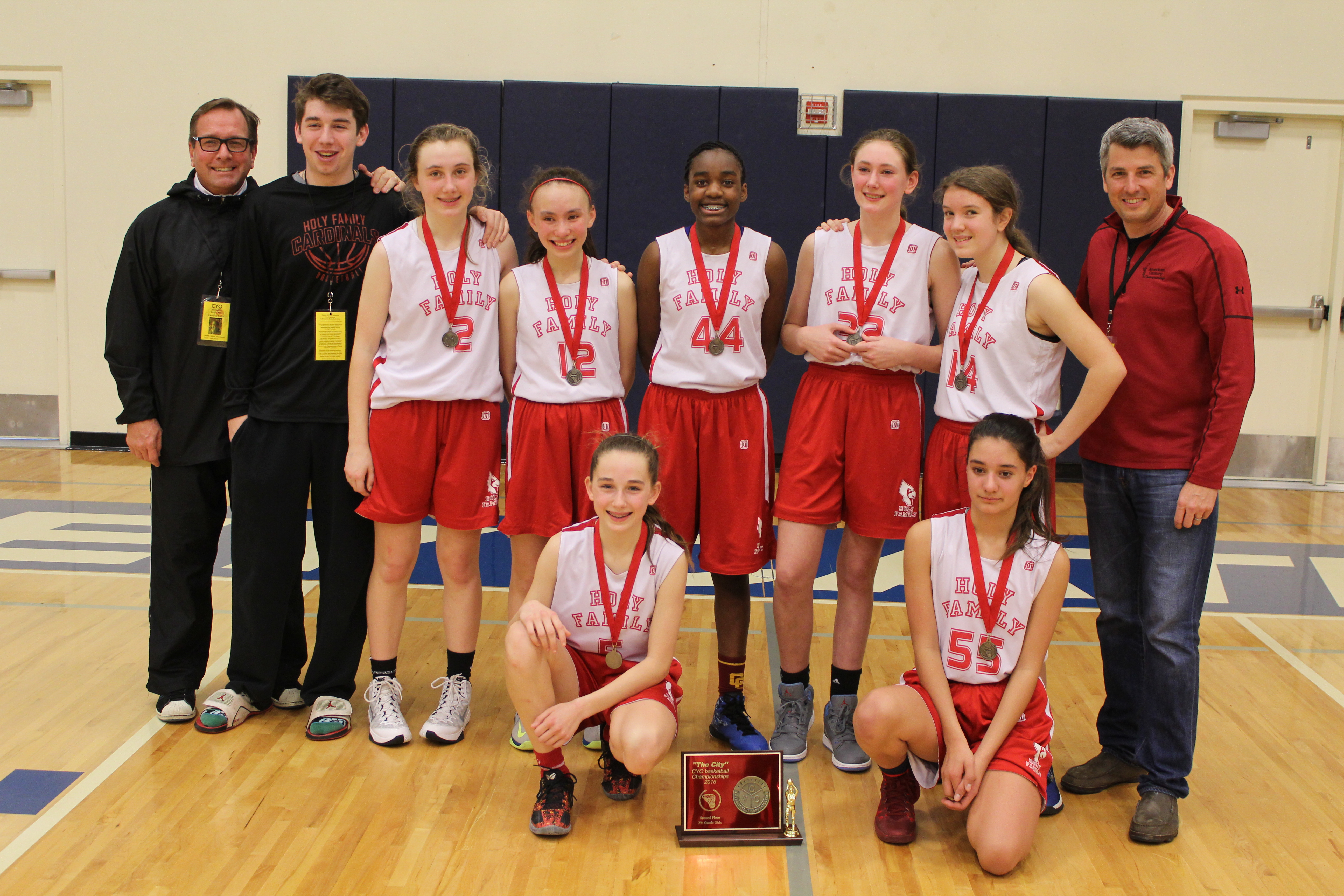 7 Girls City 2016 2nd Holy Family