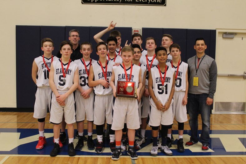 8 Boys City 2016 2nd St. Anthony