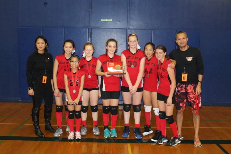 2017 6th Girls VB 2nd Place Holy Trinity